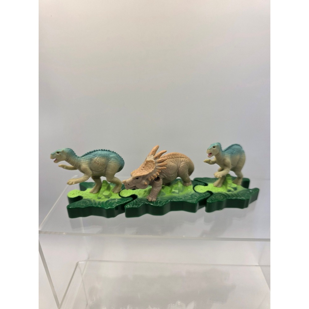 Disney Dinosaur Movie 2000 McDonalds Happy Meal Figures Aladar Styracosaurus Lot - Picture 2 of 5